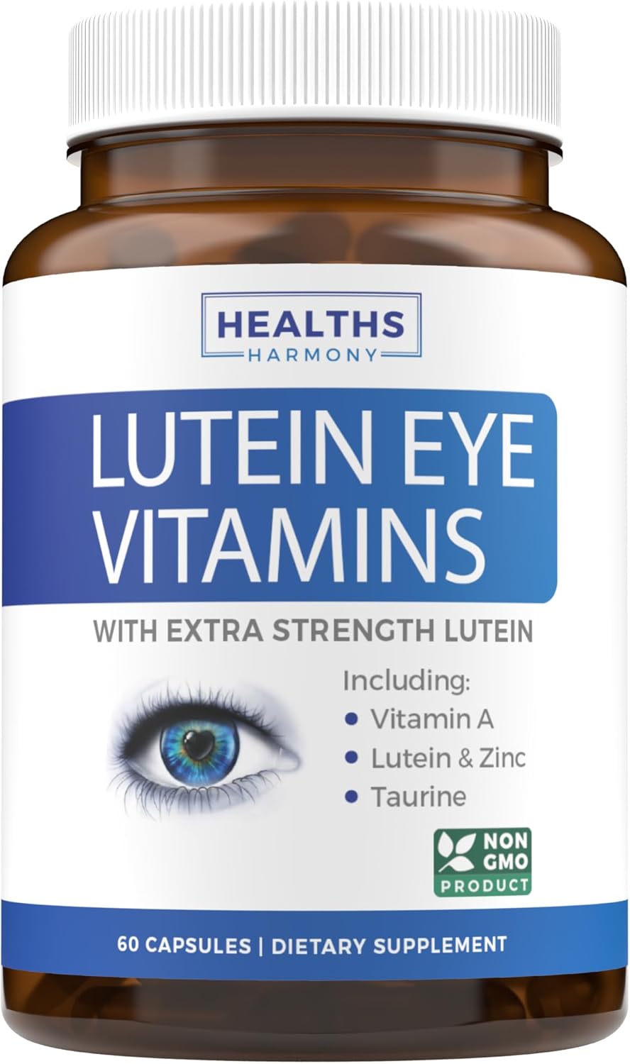 Suplemento de apoyo para ojos cansados y secos de luteína