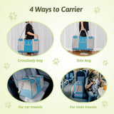 Transportadora para Gatos Sedioso, Ventilada, 2 Gatos, 38lbs