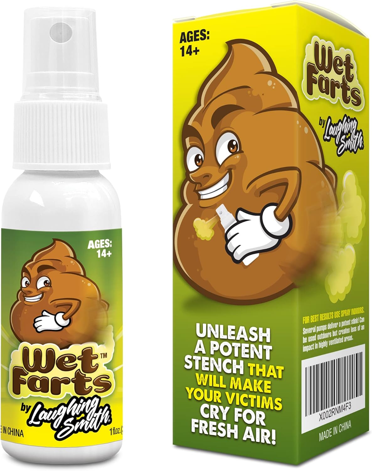 juguete de broma Potente spray de pedos Hedor extra fuerte