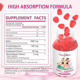 Suplemento de Gomas NAD+ 1000MG - Energía y Antienvejecimiento