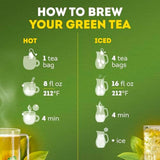 Té Verde Lipton Signature Blend, con cafeína, 40 bolsas