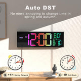 Reloj Digital Pared JALL 16, Temporizador, Control Remoto