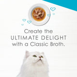 Alimento para gatos de caldos gourmet 16