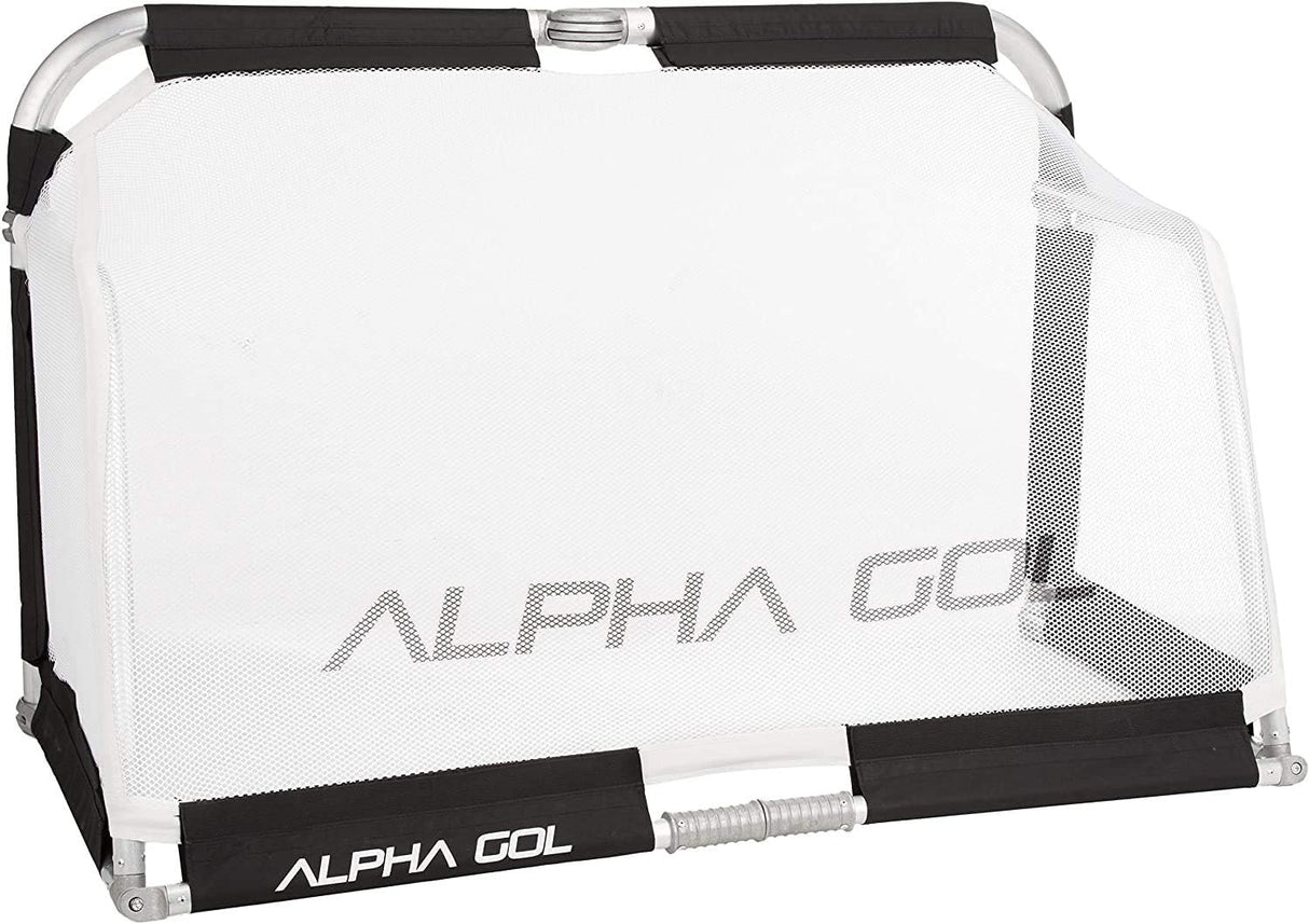 Alpha Goal Portería plegable de aluminio con bolsa