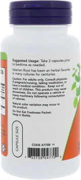 Now Foods Raíz de valeriana 100 capsulas