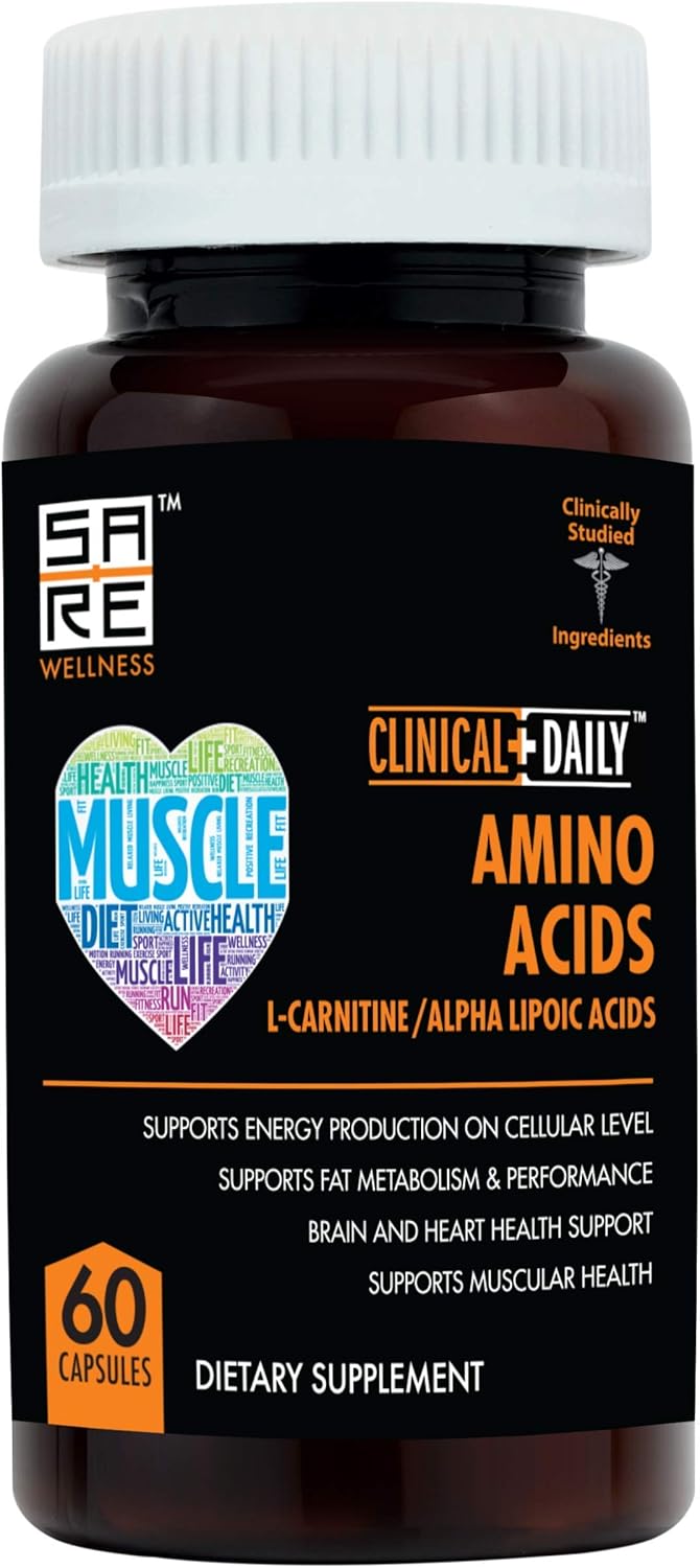 Acetil L Carnitina + Alfa Lipoico Suplemento 60 Cápsulas