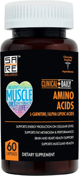 Acetil L Carnitina + Alfa Lipoico Suplemento 60 Cápsulas
