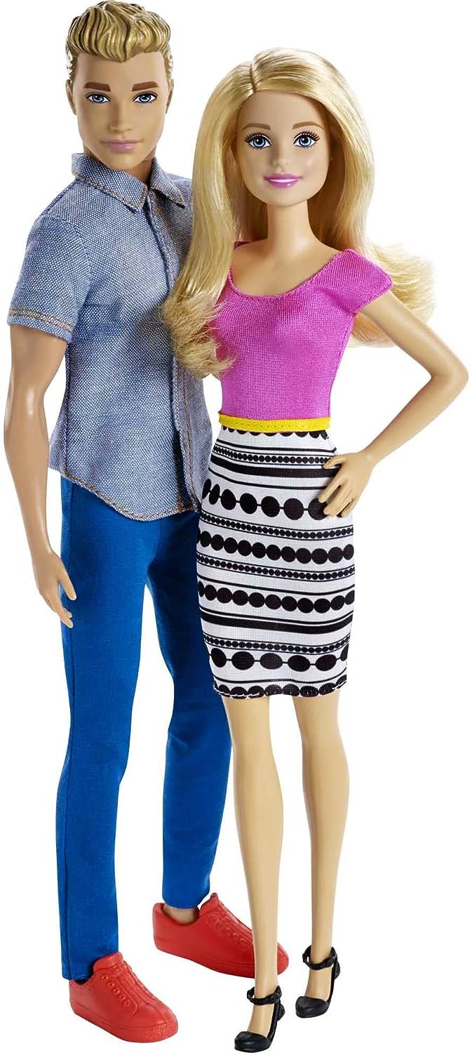 Muñecas Barbie y Ken 2-Pack, Luz y Color, Regalo Infantil Amazon