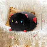 Peluche de gato negro de 16 pulgadas felpa suave