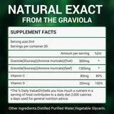 Extracto de hoja de graviola, refuerza inmunidad, relax, hígado, sueño | 2 oz