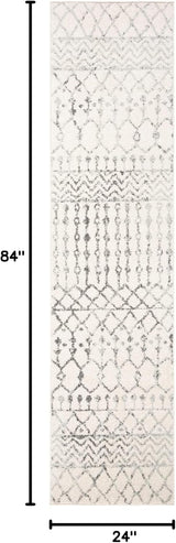 Alfombra Runner Tulum - Diseño Boho, Fácil Cuidado, TUL270A