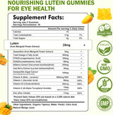 Gummies de Luteína con Zeaxantina y Omega-3, 60u