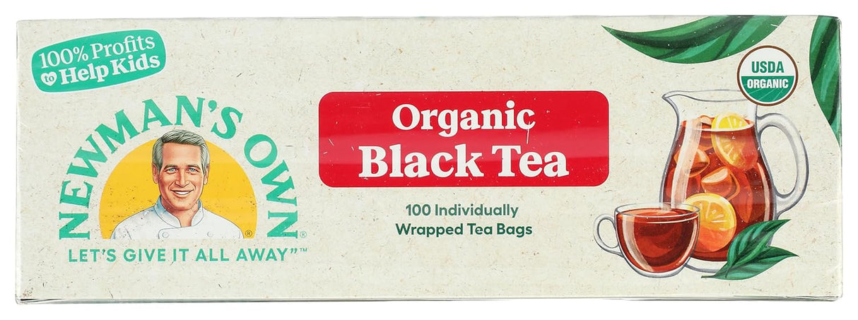 Té Negro Orgánico Newman's Own, 100 Bolsitas, Royal Black Tea