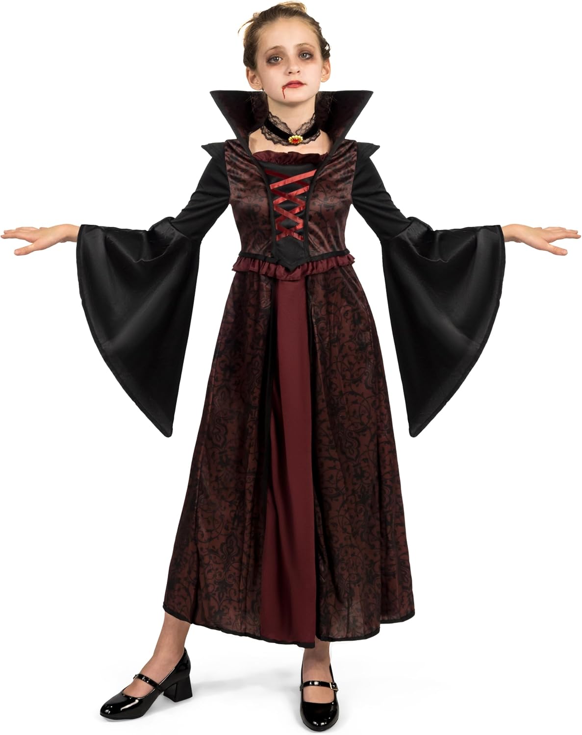 Disfraz de Vampiresa Spooktacular Creations para Niñas
