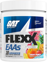 GAT SPORT Flexx EAAs + Hidratación Amino Avanzados 30 Servs