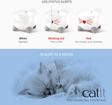 Comederos y Bebederos o Fuente para beber gatos con filtro
