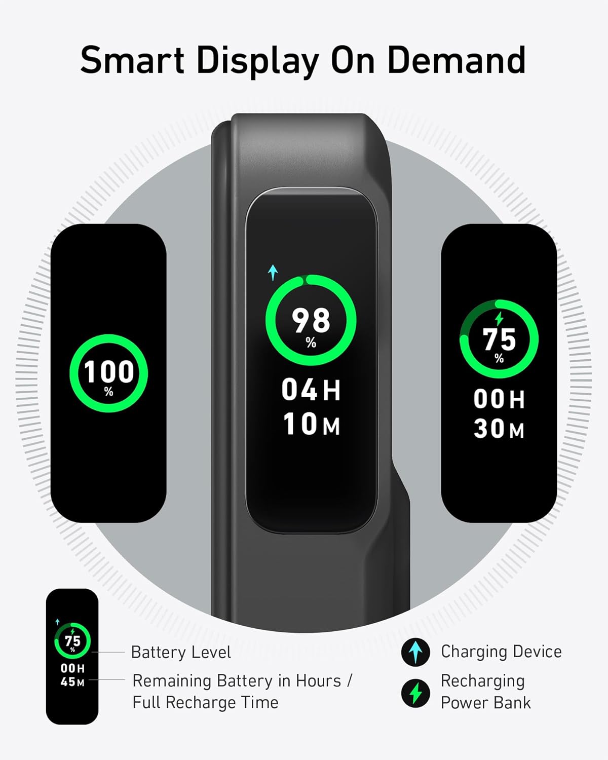 Cargador portátil ultra rápido inteligente plegable