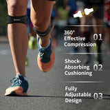 CAMPIVO 2 Pzas Rodilleras Deportivas Soporte, Ajuste, Modelo