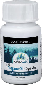 Gelcaps de Orégano Puro Wild Dr. Cass Ingram 90 cápsulas