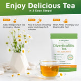 Té para Diverticulitis Calming Blends | Orgánico, Sin Cafeína