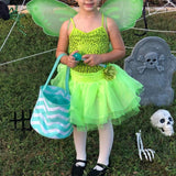 Disfraces de Alas de hada de mariposa verde talla única