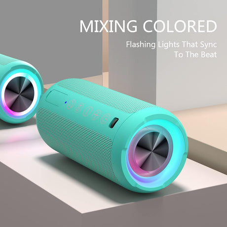 Parlante Bluetooth 5.0 portátil para exterior, inalámbrica