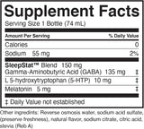 Suplementos Bebida para ayudar al sueño cero azúcar 2.5 oz