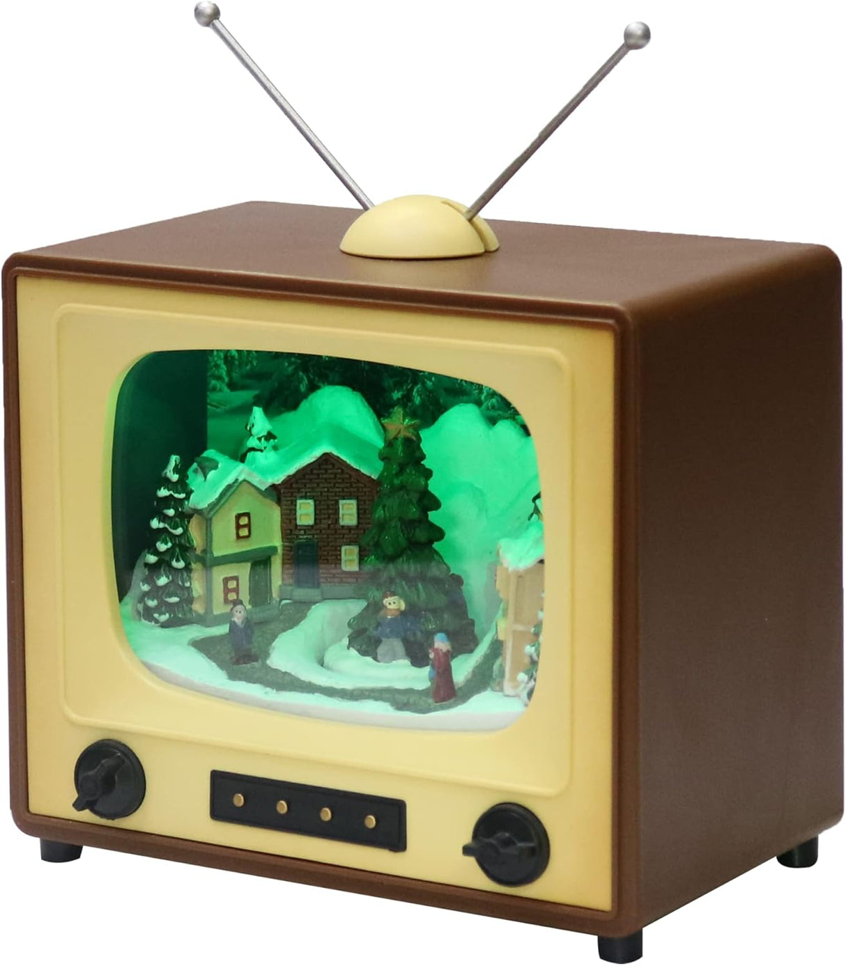 Televisor Retro Animado con Música Navideña, Moments in Time 6