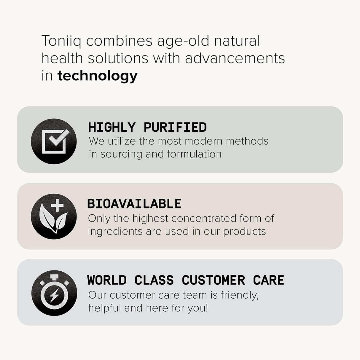 Cápsulas de Ashwagandha Toniiq 52,000mg 25% Withanolides