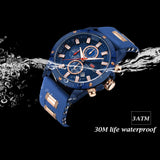 Reloj de pulsera de cuarzo resistente al agua para Hombre