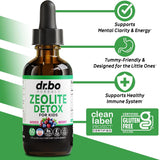 Zeolite Detox Líquido para Niños - Clinoptilolita y Vitaminas, 2oz