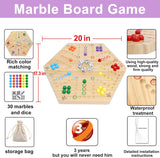 Juego de Mesa Aggravation de Madera Wahoo, 4-6 Jugadores