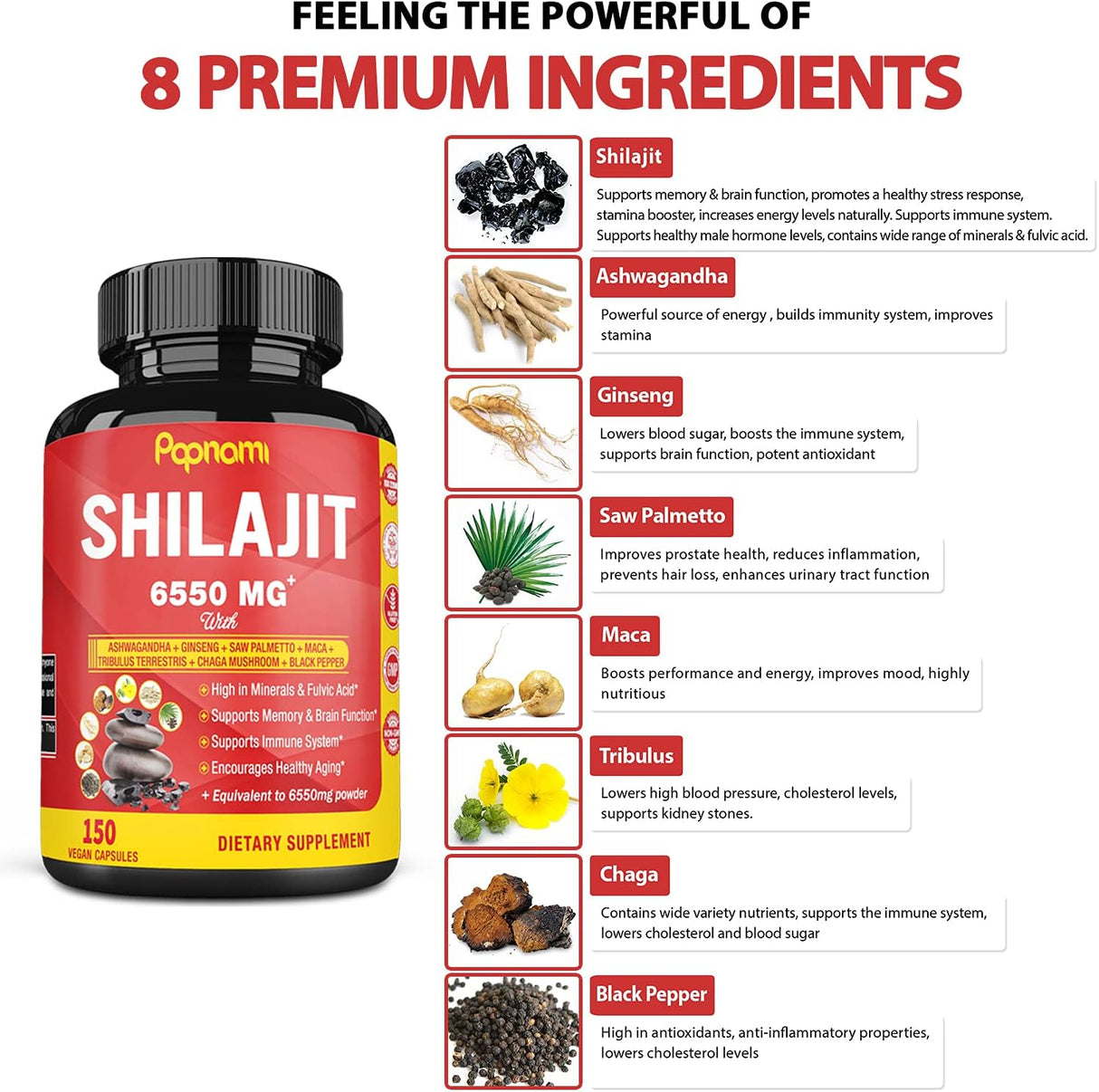 Suplementos Alimenticios Cápsulas de extracto equivalentes