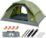 Tienda Nocturna: Tienda Camping 1-2 Personas, Compacta y Ligera