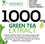 Suplemento Extracto de té verde 98% EGCG estandarizado 240u