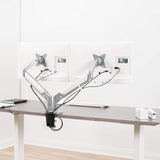 Soporte Doble para Monitores VIVO, Brazo Neumático STAND-V200A