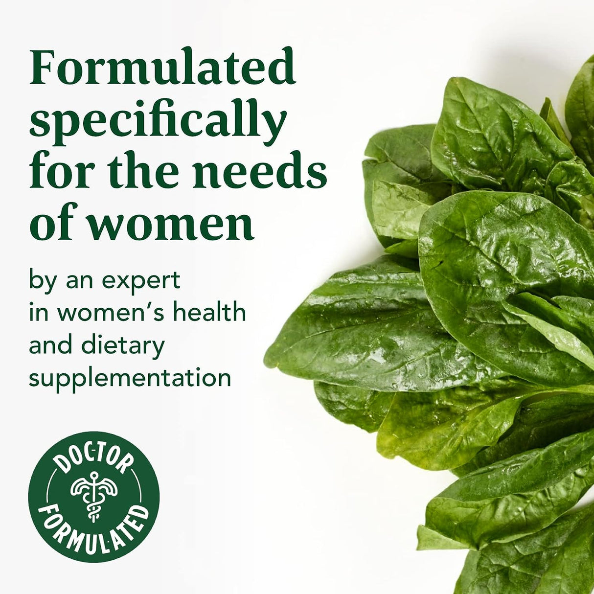 Suplemento Multivitamínico de 55+ para mujer vitamina D  B12