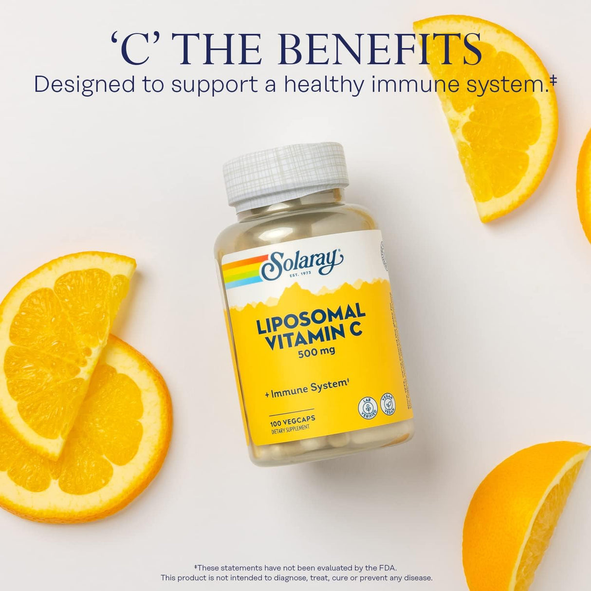 Suplementos Vitamina C liposomal 500 mg Sistema inmunológico