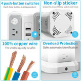 Cable de extensión largo de 10 pies 1625 W | 13 A con múltiples