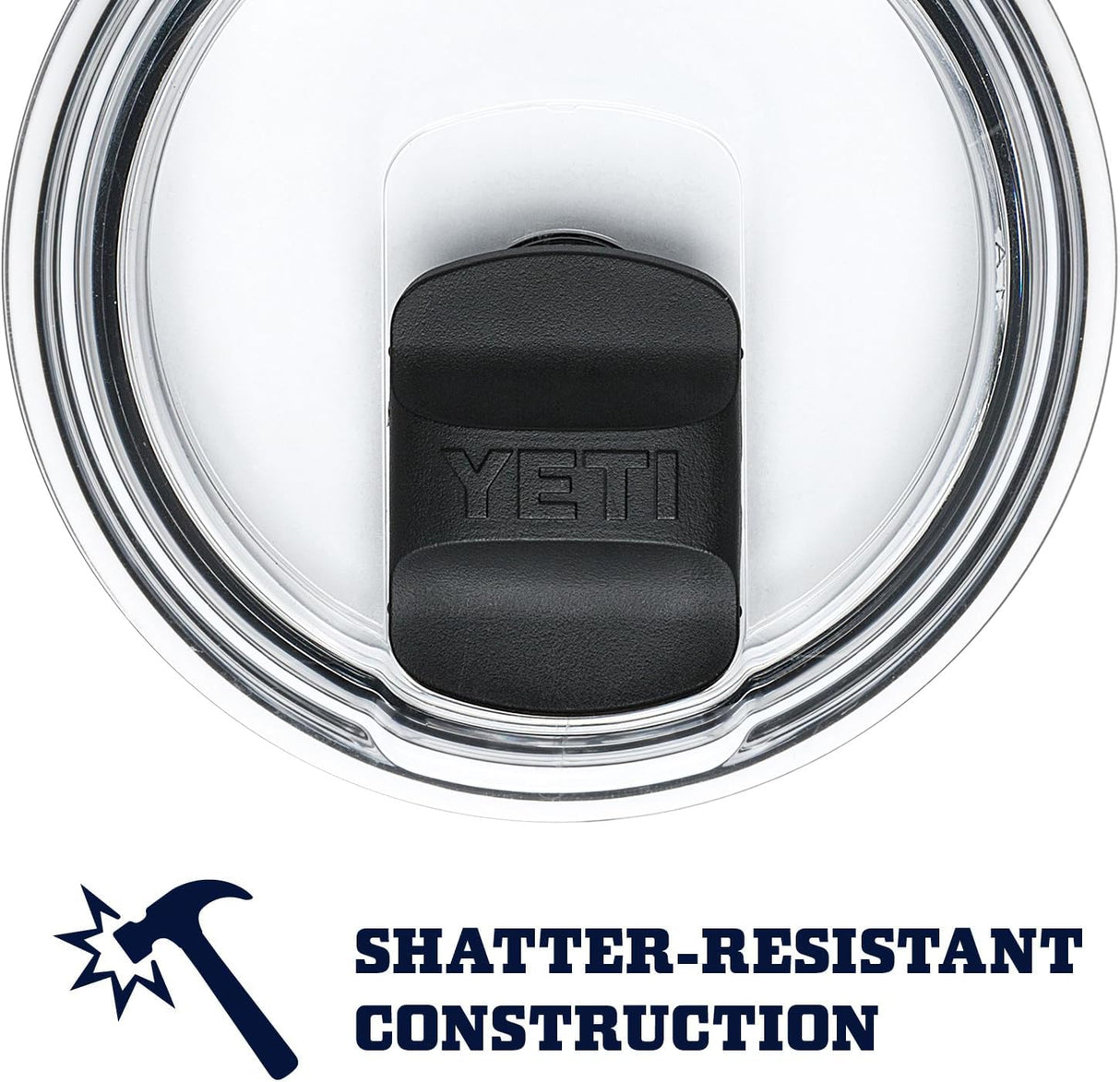 Taza YETI Rambler 14 oz, Acero Inoxidable, Aislada, con Lid MagSlider