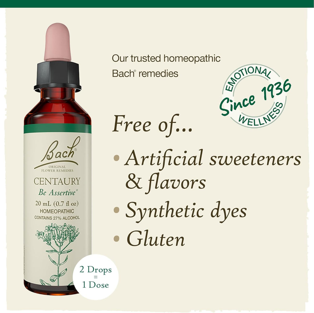 Bach  Remedio floral original  Gotero 20440