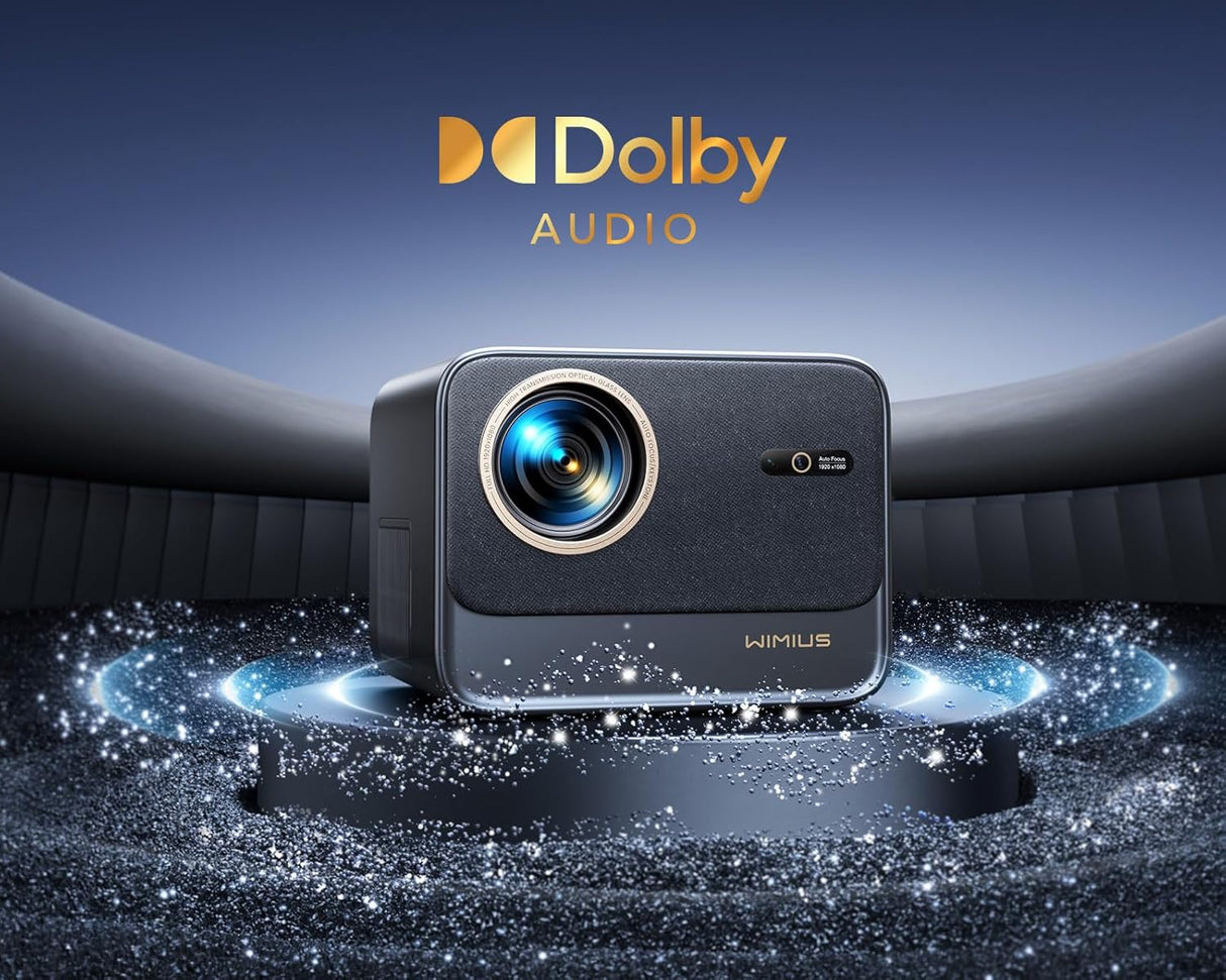 Proyector 4K WiMiUS, Wifi6, Bluetooth, 700ANSI, 1080P, 7000+Apps