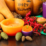 Molde de Silicona para Hojas de Calabaza - 6 Piezas, Halloween