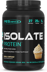 Proteína de suero aislada PEScience, baja en carb, 27 serv