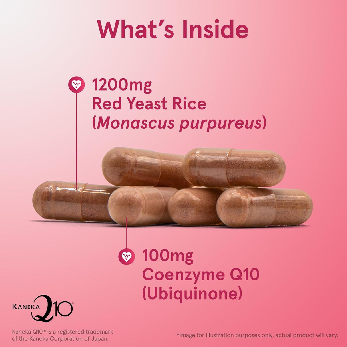 Suplemento Jarrow Formulas Red Yeast Rice 1200 mg &  Co-Q10