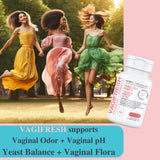 Suplementos  VAGIFRESH, probióticos vaginales
