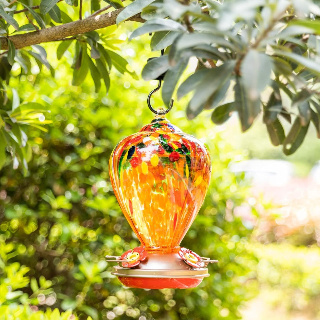 Muse Garden Comederos de colibrí para colgar al aire libre.