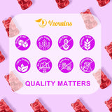 Suplemento Gomitas de extracto de azafrán  sin azúcar 100 mg