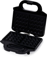 Máquina para hacer waffles de 2 rebanadas, fácil de limpiar, 700W
