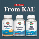 KAL Magnesio Glicinato Cápsulas, Alta Absorción, 160u